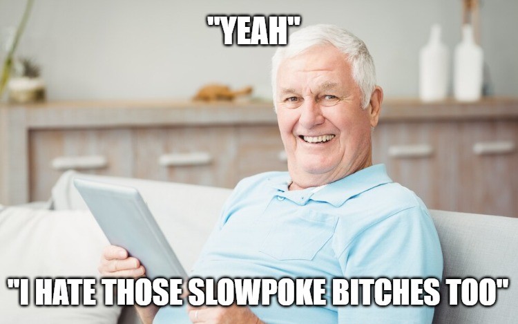 when you're explaining the locking curve system in a super basic but thorough way to your dad, but he thinks you're talking about the "locking curb" instead.