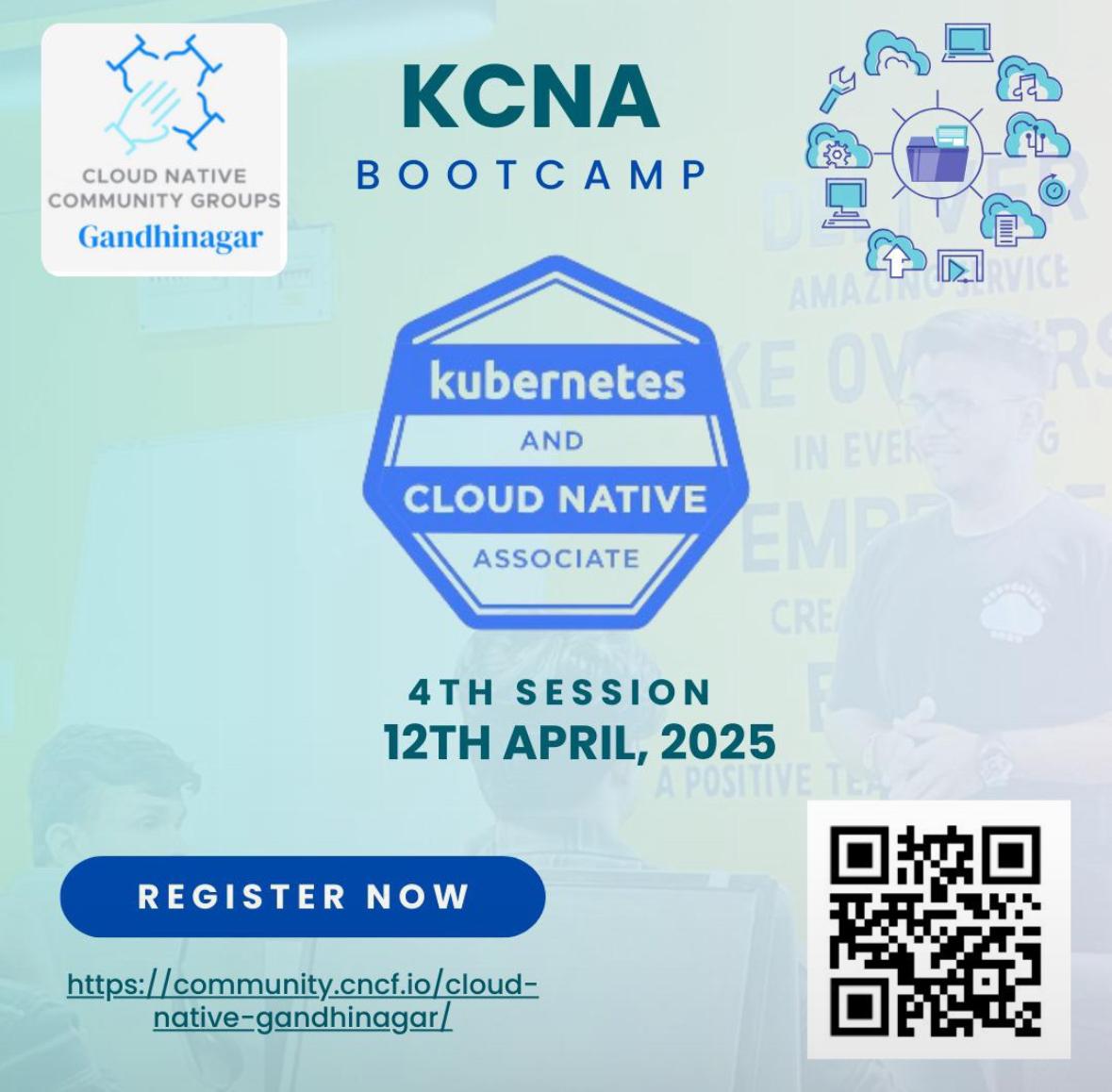 Cloud Enthusiasts, Get Ready for Week 4!
Join us on April 12 for a deep dive into #CloudNative #Observability with expert Naman Vyas! 
🎯 Metrics, logs, tools &amp; strategies to boost reliability
🕢 7:30 PM IST
🔗 Join: community.cncf.io/cloud-native-g…
#KCNA #CNCF #Kubernetes #DevOps