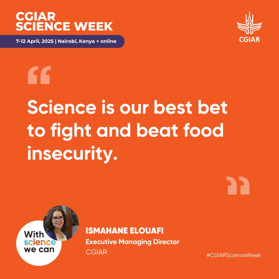 chlo_howarth's tweet photo. A great talk, incredibly insightful, inspiring and informative #CGIARScienceWeek https://t.co/NYBQu8U5mq