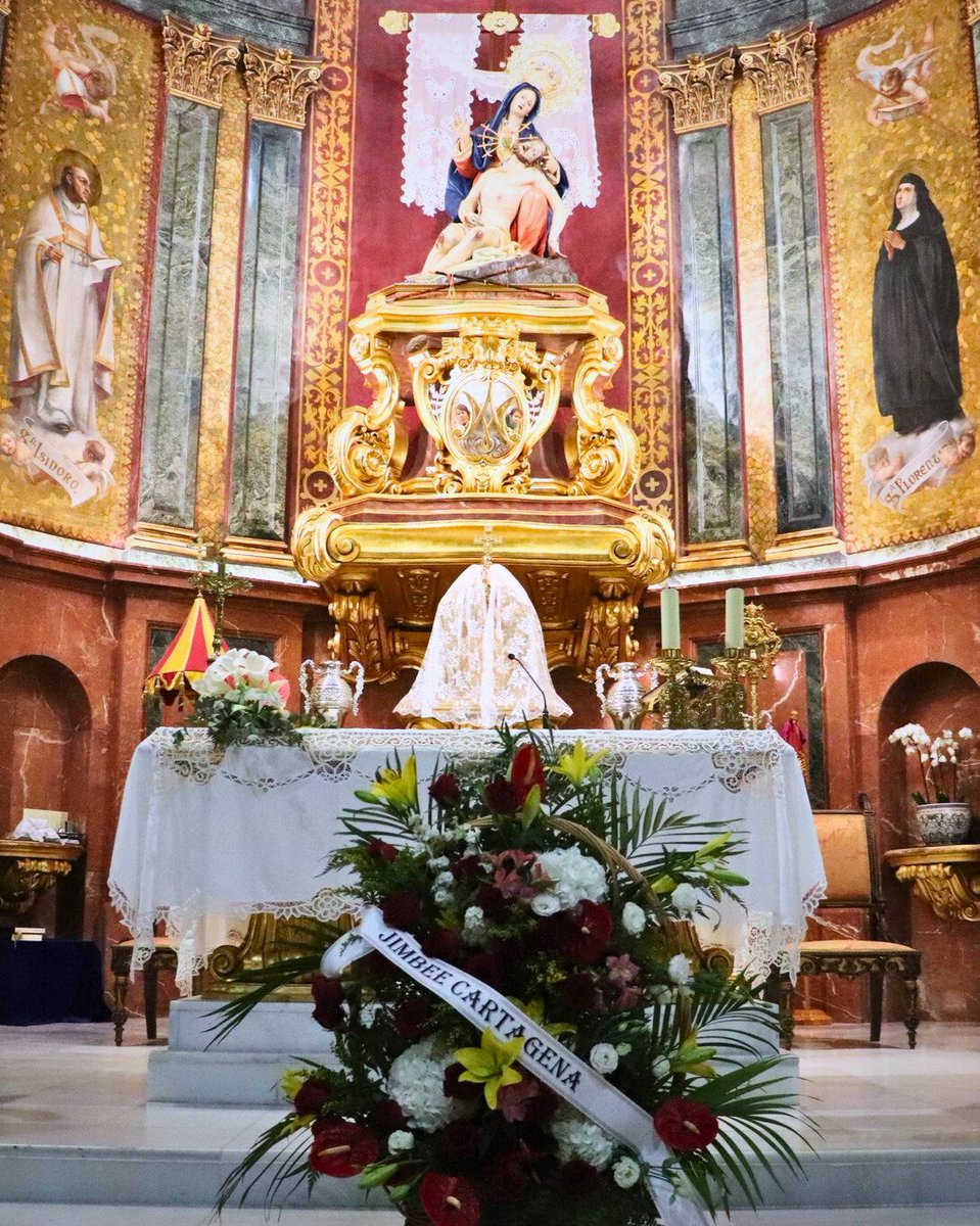 Hoy es tu día, patrona 🙏🏼

❤️🤍 Gracias por guiarnos y acompañarnos siempre. Nosotros, orgullosos de ti, seguiremos dándolo todo en la pista para honrarte 

🎶 Y la 𝑽𝒊𝒓𝒈𝒆𝒏 𝒅𝒆 𝒍𝒂 𝑪𝒂𝒓𝒊𝒅𝒂𝒅
Verá siempre a su equipo ganar... 🎶

¡Feliz día, cartagener@s! 🇩🇰