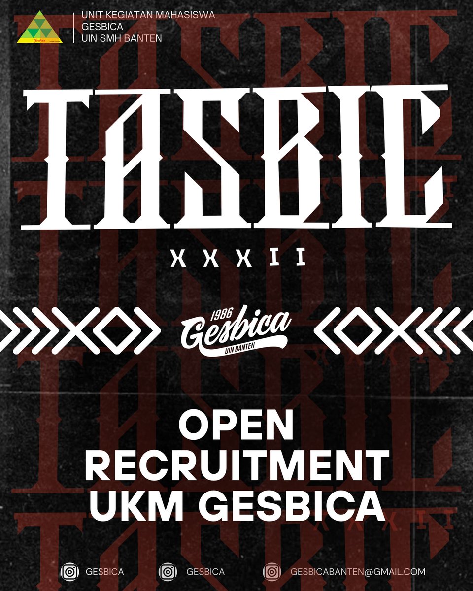 UKM GESBICA (@gesbica86) on Twitter photo 