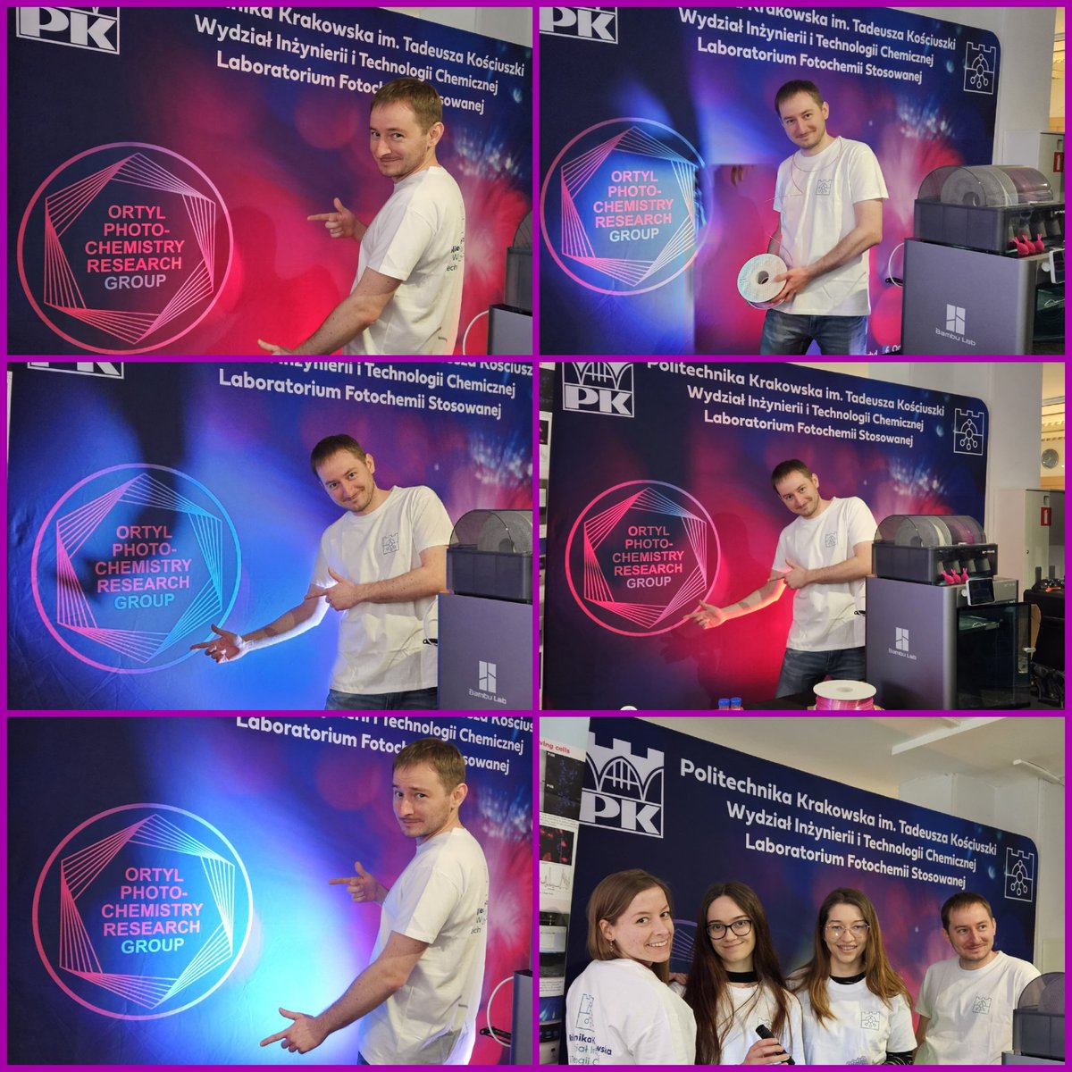 Joanna Ortyl (@joannaortyl) on Twitter photo Join us today for the Open Day at Cracow University of Technology! Visit our booth to explore the exciting world of photochemistry and our passion for 3D printing and polymers. Looking forward to meeting you all! #OpenDay #3DPrinting #Photochemistry #OrtylPhotoLab <a href="/FilipPetko2/">FilipPetko</a> Join us today for the Open Day at Cracow University of Technology! Visit our booth to explore the exciting world of photochemistry and our passion for 3D printing and polymers. Looking forward to meeting you all! #OpenDay #3DPrinting #Photochemistry #OrtylPhotoLab <a href="/FilipPetko2/">FilipPetko</a>