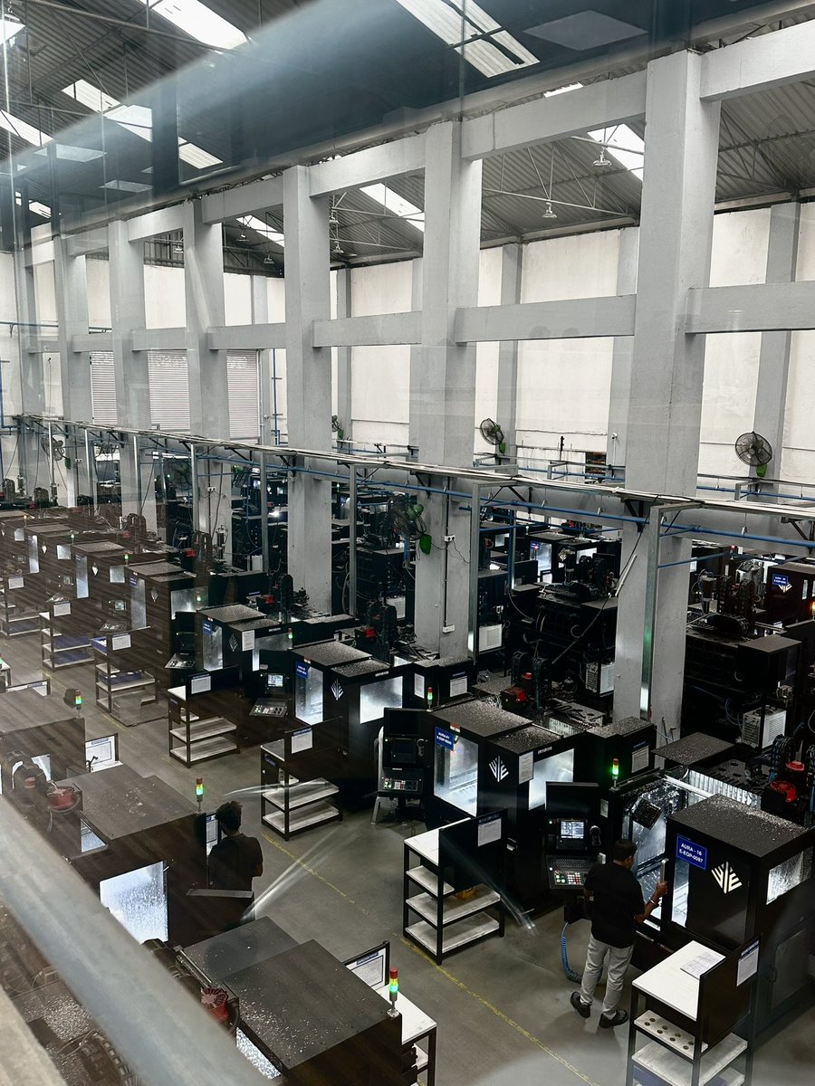 Kaushik Mudda (@muddakaushik) on Twitter photo The only co outside China that is replicating the same with proprietary software + hardware.
More rows and factories coming up. Each machine with its own proud š®š³ flag.
<a href="/etherealmachine/">Ethereal Machines</a> The only co outside China that is replicating the same with proprietary software + hardware.
More rows and factories coming up. Each machine with its own proud š®š³ flag.
<a href="/etherealmachine/">Ethereal Machines</a>