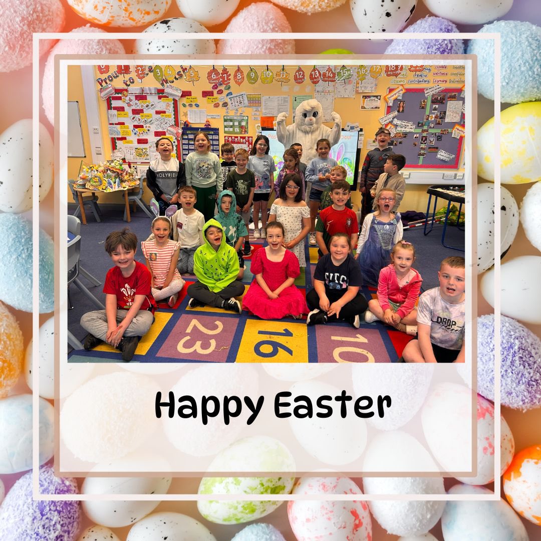 NantCelynY2's tweet photo. 🐣Pasg Hapus🐣
We’ve had a lovely day so far. So many amazing Easter Bonnets and even a visit from Miss Jones’ friend the Easter Bunny! @communityNCP thank you to our PFSA https://t.co/diSWEzQGjx