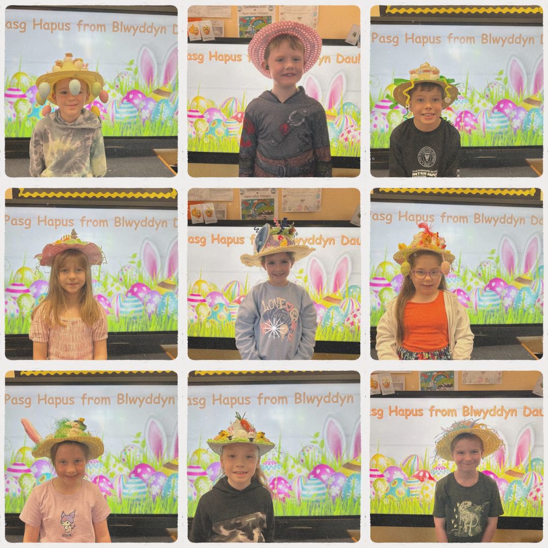 NantCelynY2's tweet photo. 🐣Pasg Hapus🐣
We’ve had a lovely day so far. So many amazing Easter Bonnets and even a visit from Miss Jones’ friend the Easter Bunny! @communityNCP thank you to our PFSA https://t.co/UJSkt4wesD