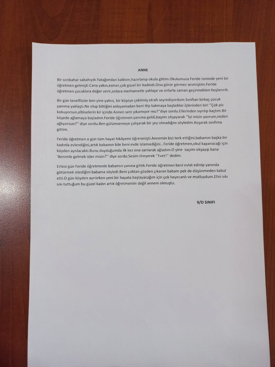 Ataturkmtalsshr's tweet photo. Türkiye Yüzyılı Maarif Modeli yeni öğretim programında yer alan okul temelli planlama kapsamında 9.sınıf öğrencilerimiz, okudukları Çalıkuşu romanından esinlenerek seçtikleri bir kahramanın bakış açısıyla hikâye kurguladılar. @sivasmem @erdogan_fatih66 @susehrimem @Erkanyldz_ https://t.co/F0ugKaKWuV