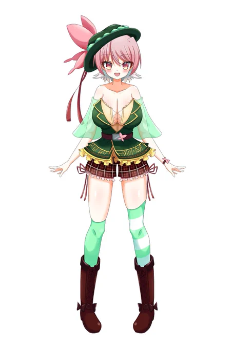 おめでとう御座います-! 折角なのでうちの看板娘ちゃんをば…