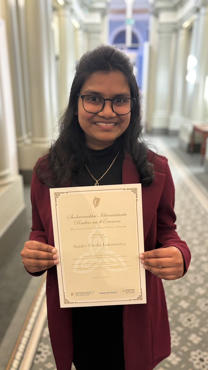 SETU Global (@setu_global) on Twitter photo SETU Global was proud to attend the Ambassador / GOI-IES Award Ceremony at the Royal College of Physicians.
Congratulations to all our amazing ambassadors & scholars! 👏🏻
<a href="/EduIreland/">Education in Ireland</a> <a href="/DeptofFHed/">Department of Further and Higher Education</a> <a href="/RCPI_news/">Royal College of Physicians of Ireland</a>
#SETUGlobal #SETU #MakeYourFutureNow SETU Global was proud to attend the Ambassador / GOI-IES Award Ceremony at the Royal College of Physicians.
Congratulations to all our amazing ambassadors & scholars! 👏🏻
<a href="/EduIreland/">Education in Ireland</a> <a href="/DeptofFHed/">Department of Further and Higher Education</a> <a href="/RCPI_news/">Royal College of Physicians of Ireland</a>
#SETUGlobal #SETU #MakeYourFutureNow