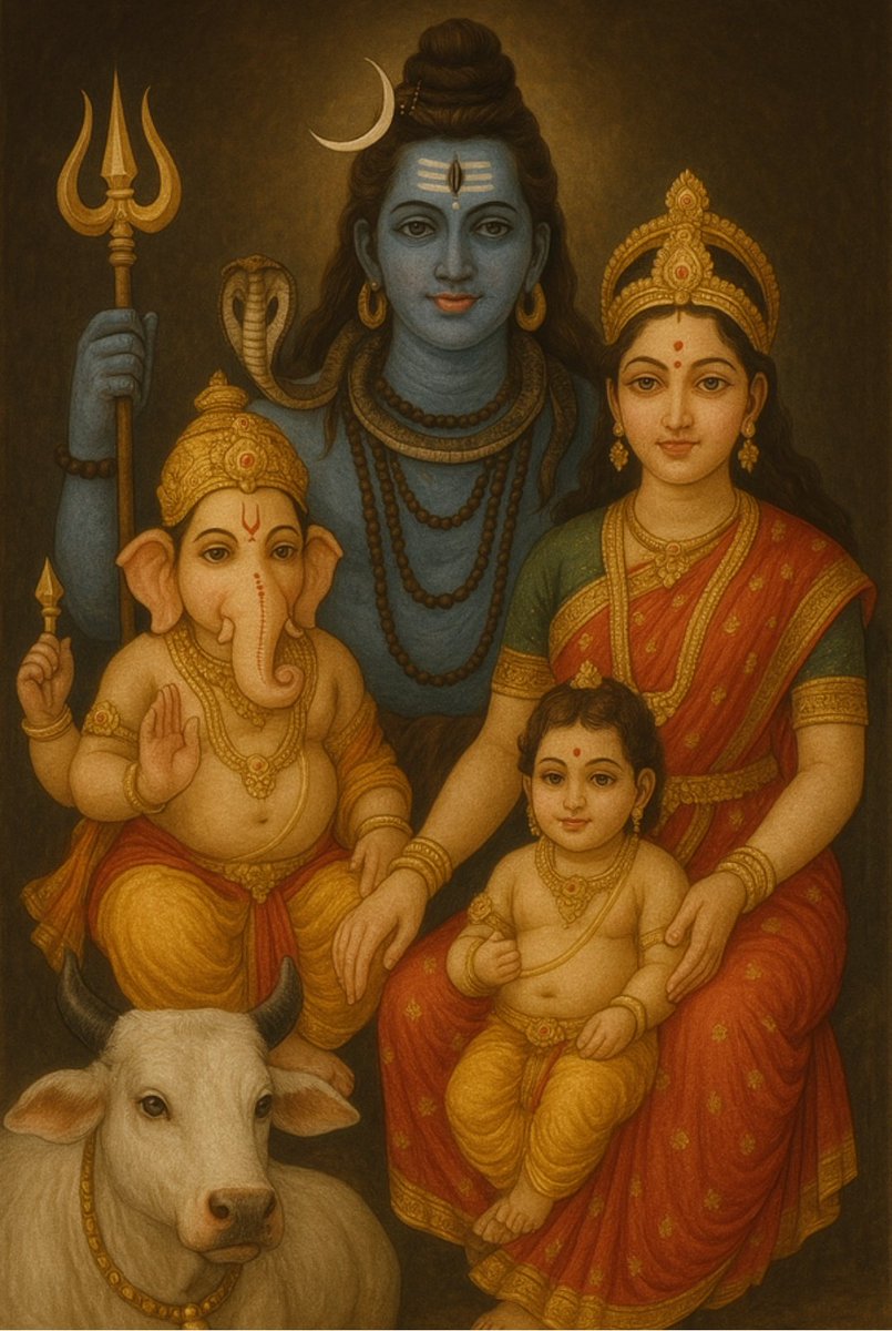 Shiv parivar- The Divine family ❤️