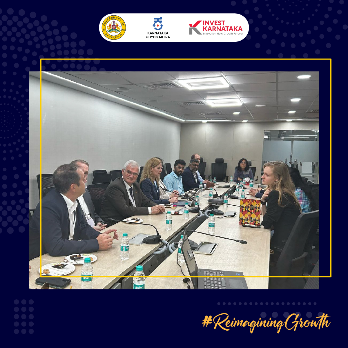 Gunjan Krishna, IAS (@commindustries) on Twitter photo It was my pleasure to engage with the German #railways delegation and Consul General Achim Burkart (<a href="/GermanCG_BLR/">German Consulate General Bangalore</a>) in #Bengaluru. #Karnataka remains committed to enabling strategic #investments and deepening #bilateral cooperation with global partners like #Germany. It was my pleasure to engage with the German #railways delegation and Consul General Achim Burkart (<a href="/GermanCG_BLR/">German Consulate General Bangalore</a>) in #Bengaluru. #Karnataka remains committed to enabling strategic #investments and deepening #bilateral cooperation with global partners like #Germany.