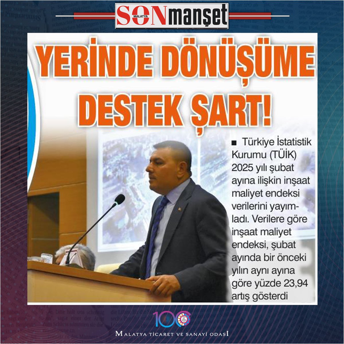 oasadikoglu's tweet photo. 📌120 metrekare bir dairenin maliyeti maalesef 2,5 milyon TL’nin üzerinde. 

📌Yerinde dönüşüm destekleri önemli ancak maliyeti karşılamakta yetersiz. 

📌Birçok insanımız toplam maliyeti denkleştirebilmeye çabalarken, destek miktarının artırılması ve son başvuru tarihi olan 30 Haziran'ın ileri ertelenmesi gerekmektedir.

📌https://t.co/Tcahqp4pvn

#Malatya

@csbgovtr @murat_kurum @malatyatso1923