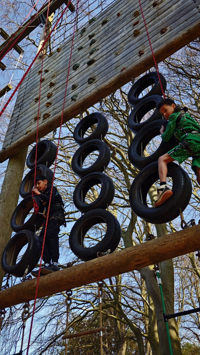 MrRandTindal's tweet photo. Our young climbers were reaching new heights (literally) on the Vertical Challenge today. It was an uplifting experience—though some claimed they just wanted to ‘hang out’! 🪜@arktindal #pgl https://t.co/WNnLRvDhlv