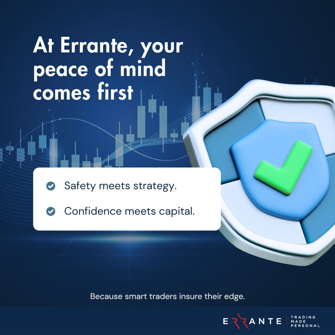 errante_global's tweet photo. 🔒 Trade with Peace of Mind
💼 Errante’s exclusive insurance keeps your funds protected.
✅ Safety meets strategy
✅ Confidence meets capital

👉 https://t.co/D472qxeLzG
#Errante #ErranteInsurance #TradeWithConfidence #ForexProtection #SafeTrading https://t.co/5N3Y0OvVJ4