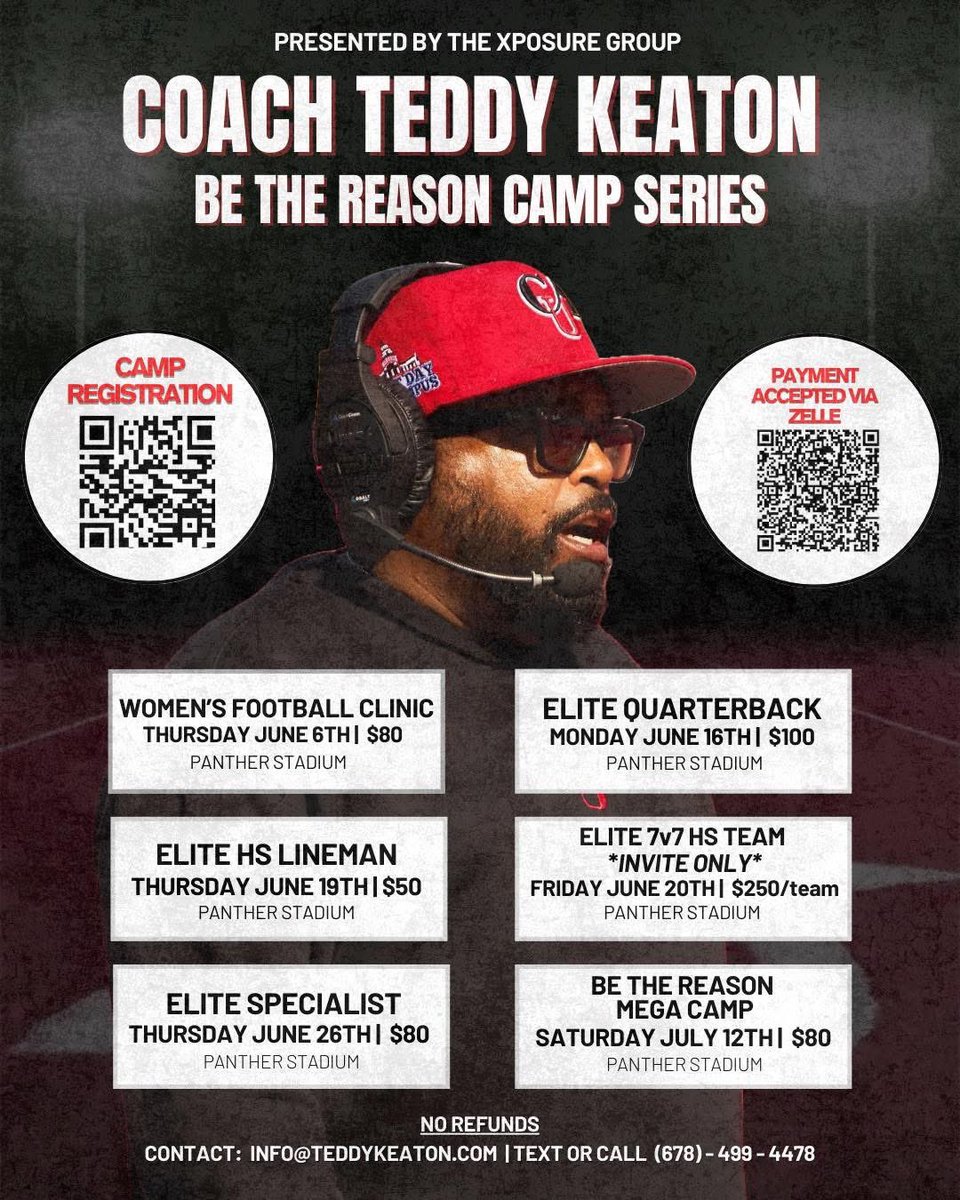 Stacking Elite Workouts, Install Meetings, Film, Practices This Spring 

Two Weeks To Spring Game, Junior Day, and Panther Fest on Saturday April 26th 

#BeTheReason #HBCUFootball 🐾