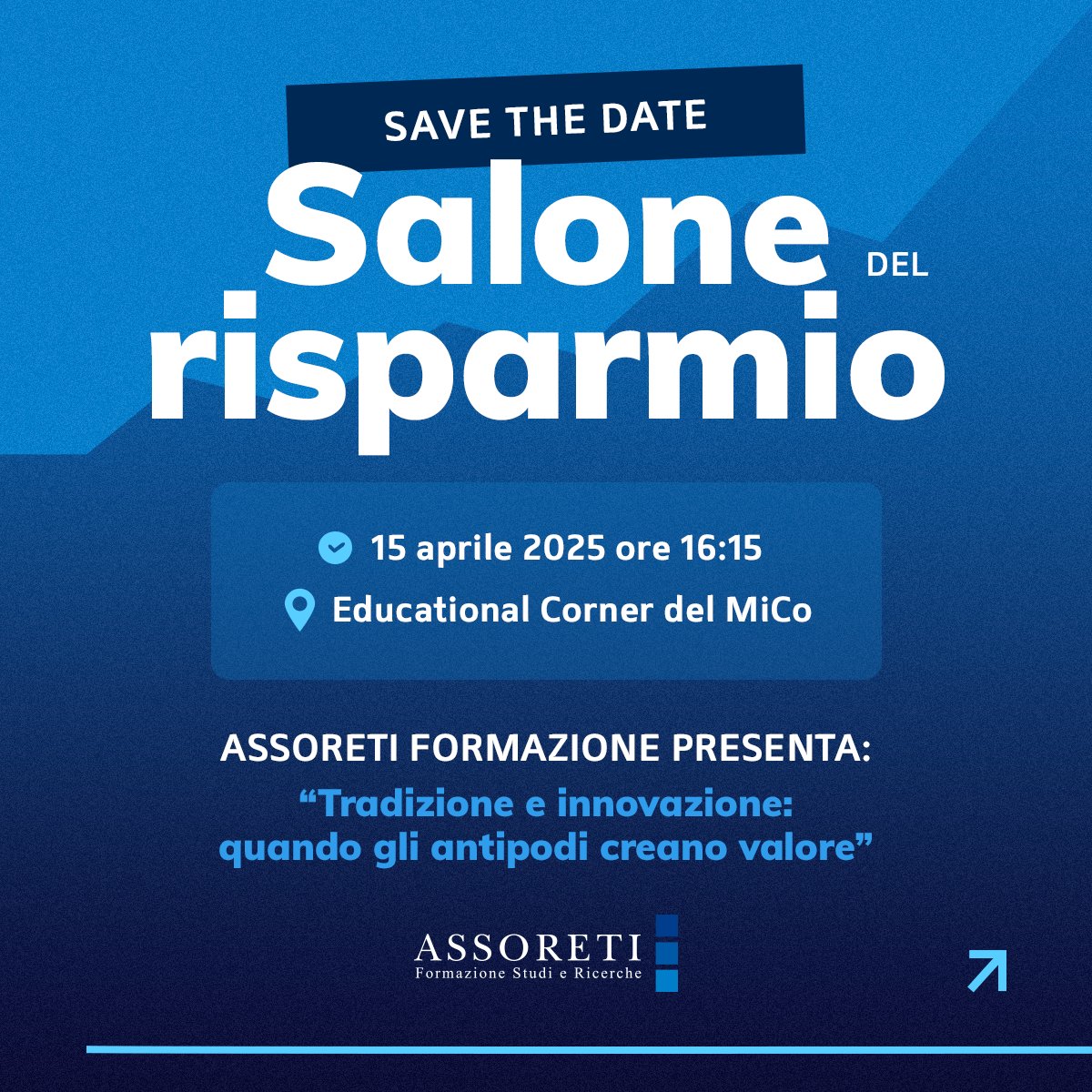 ASSORETIform's tweet photo. (...)Professore a contratto di Strategia Aziendale – Alma Mater Studiorum Università di Bologna e di Economia dei Mercati e degli Intermediari Finanziari – Luiss Guido Carli di Roma; Consulente Assoreti Formazione Studi e Ricerche. https://t.co/3H7nnRyblT