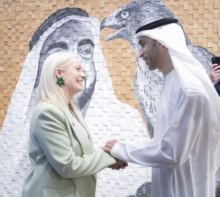 On the day we marked the 50th anniversary of 🇮🇪🇦🇪diplomatic relations, a Joint Economic Commission was established by <a href="/niamh_smyth/">puta</a> and <a href="/ThaniAlZeyoudi/">د. ثاني أحمد الزيودي</a> —deepening ties across a wide variety of important sectors.

Here’s to the next 50 years.
🔗 enterprise.gov.ie/en/news-and-ev…
#IEUAE50