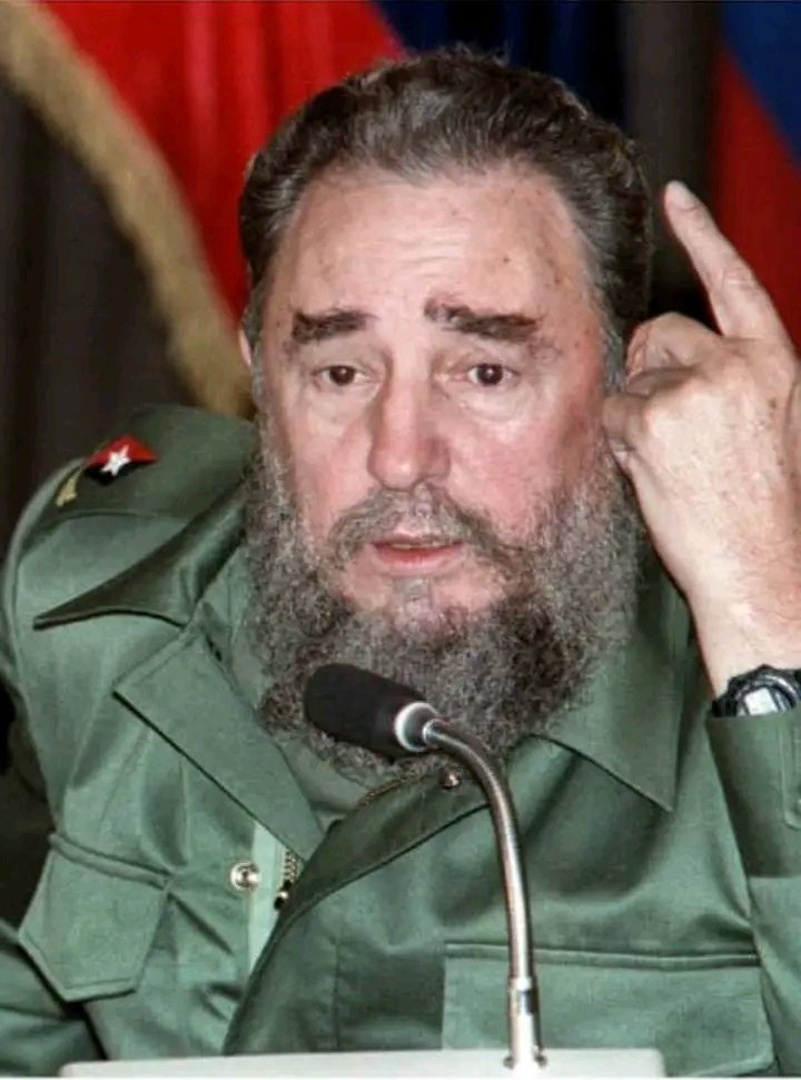 "Frente a la Revolución sus enemigos no tienen ni un ápice de razón, ni un ápice de moral". #FidelPorSiempre #IslaRebelde