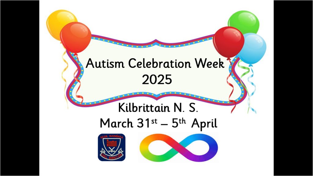 Kilbrittainns's tweet photo. Follow the link below to see all the highlights from our Autism Celebration Week: Kilbrittain National School's Autism Celebration Week 2025   Enjoy the Easter holidays. :) https://t.co/EuPKTxMO94