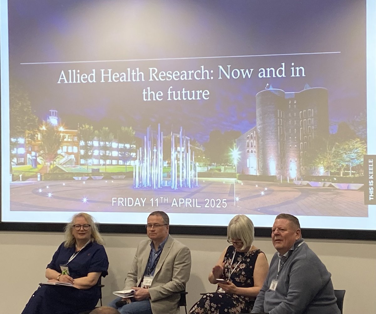Dr Alison Rogers PhD (@lyddon_alison) on Twitter photo #PRS2025 inspiring discussion around how we move research forward as AHPs, thinking about policy, inclusivity, health economics, productivity to ensure impact of our work! #KeeleAHP <a href="/AlisonAries/">Dr Ali Aries</a> <a href="/AnneVOBrien/">Anne O’Brien</a> #PRS2025 inspiring discussion around how we move research forward as AHPs, thinking about policy, inclusivity, health economics, productivity to ensure impact of our work! #KeeleAHP <a href="/AlisonAries/">Dr Ali Aries</a> <a href="/AnneVOBrien/">Anne O’Brien</a>