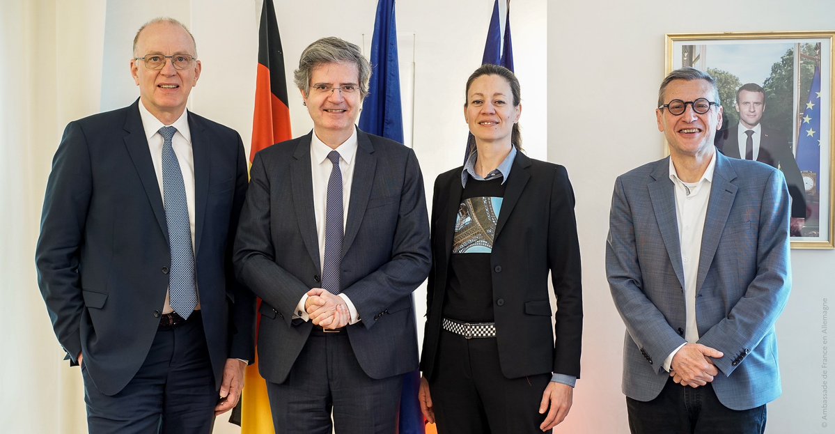 Konstruktive Gespräche mit Marco R. Fuchs <a href="/OHB_SE/">OHB</a> &amp; Sabine von der Recke über die neuen deutschen Raumfahrtziele &amp; die Einrichtung eines deutschen Ministeriums für Raumfahrt 🇩🇪🇫🇷🚀🛰️