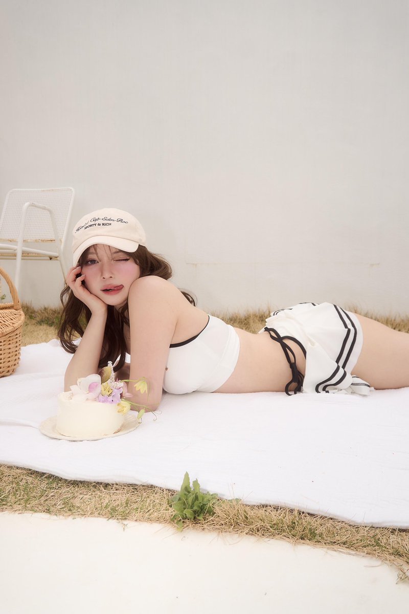 ち*あ様 andmary Coco pleats swimwear Black