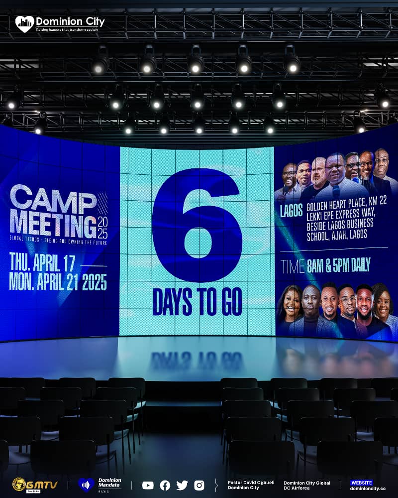 imasteph's tweet photo. *Do you know that Camp Meeting 2025 is just 6days away?*

 _The excitement is unimaginable._💃💃 

*Spread the news | Spread the joy* 💃💃
#dccampmeeting2025 https://t.co/MLklbCUBhB