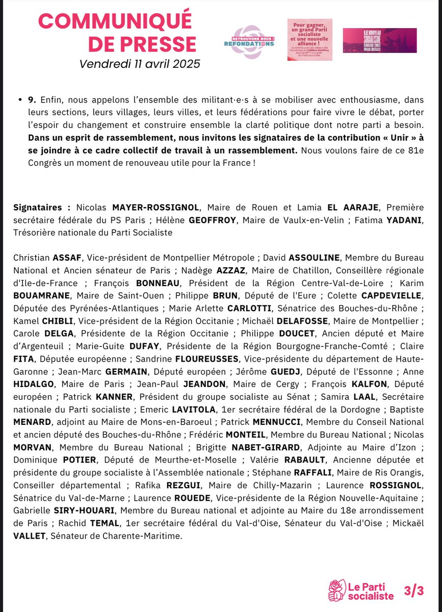 Antoine Oberdorff (@a_oberdorff) on Twitter photo 🌹 Congrès PS : et voici donc l’acte de mariage qui unit le TO1, le TO3, le team Brun et Karim Bouamrane – la concrétisation du « 13BB » dont je vous parlais dans <a href="/lopinion_fr/">l'Opinion</a>. Avec une main tendue à <a href="/BorisVallaud/">Boris VALLAUD</a>, invité à « se joindre à ce cadre collectif de travail ». 🌹 Congrès PS : et voici donc l’acte de mariage qui unit le TO1, le TO3, le team Brun et Karim Bouamrane – la concrétisation du « 13BB » dont je vous parlais dans <a href="/lopinion_fr/">l'Opinion</a>. Avec une main tendue à <a href="/BorisVallaud/">Boris VALLAUD</a>, invité à « se joindre à ce cadre collectif de travail ».