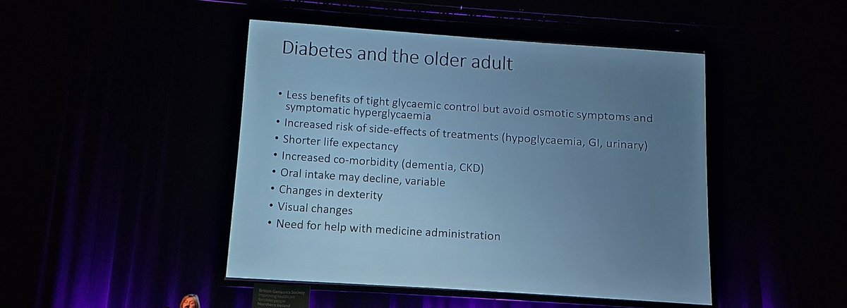 Diabetes and Ageing 
#BGSConf 
<a href="/GeriSoc/">British Geriatrics Society</a>