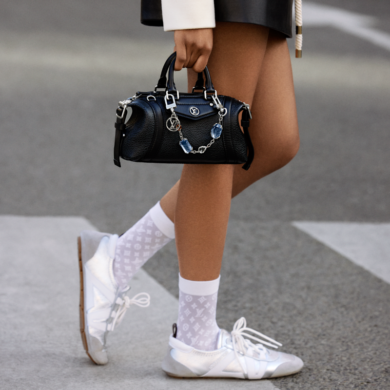 LouisVuitton's tweet photo. LV Style Diary: Spring Edition. British singer #flowerovlove reveals the House's new designs — portrayed in a series of snapshots between shows at Paris Fashion Week.