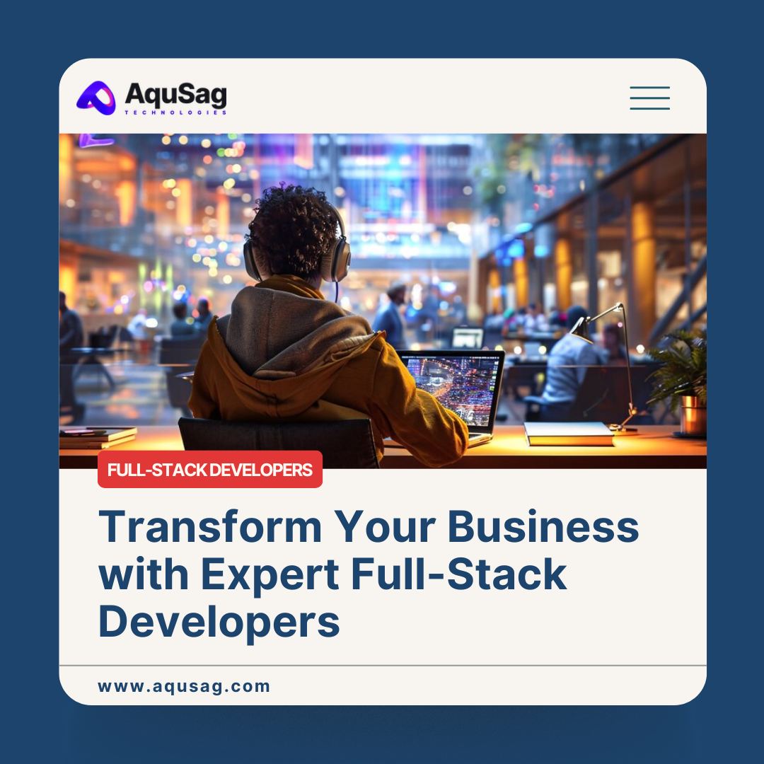 aqusag's tweet image. ๐ป Need frontend AND backend expertise?
Hire Full Stack Developers from AquSag Technologies and get end-to-end project success.
โ
Web & Mobile Development
โ
Scalable, agile solutions
โ
Faster time-to-market
Hire now ๐ aqusag.com/hire-full-stacโฆ
#FullStackDevelopers