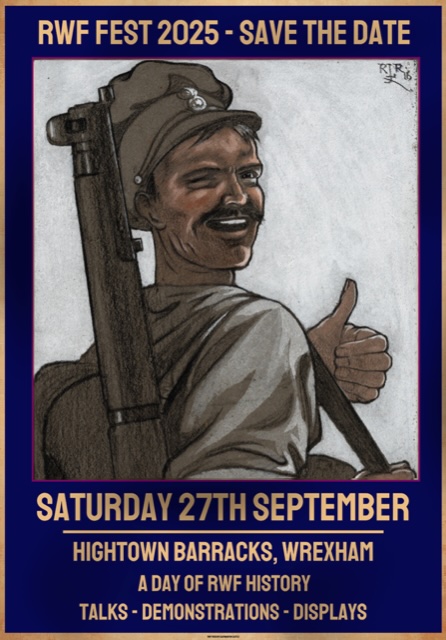 RWFMuseum's tweet photo. 📅 SAVE THE DATE — RWF FEST 25
🗓️ Saturday, 27th September 2025
RWF Fest returns for its third year — bigger and better than ever!

This year’s line-up of speakers includes:

🎤 William Graves 
🎤 Steve McCarthy
🎤 Colonel Peter Knox 
🎤 Alister Williams https://t.co/k0YF08bAeL