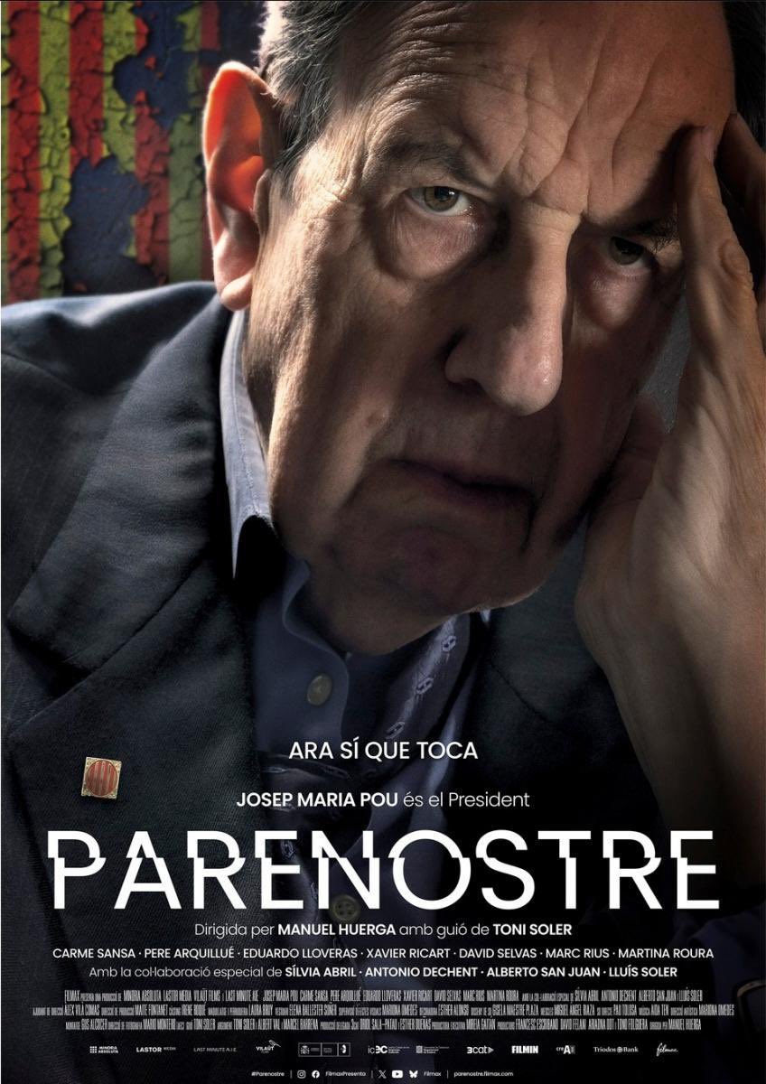ernestcauhe's tweet photo. #Parenostre comença amb pla aeri de Bcn que emula Sorrentino, explica la història amb efectes visuals estil Gondry, i acaba trencant 4a paret teatral a lo Von Trier. 

Era una pel•li impossible q narrativament dona per + 8 capítols. Crec que s’ha de veure 🎬🧵⬇️ https://t.co/etiMRIflLZ