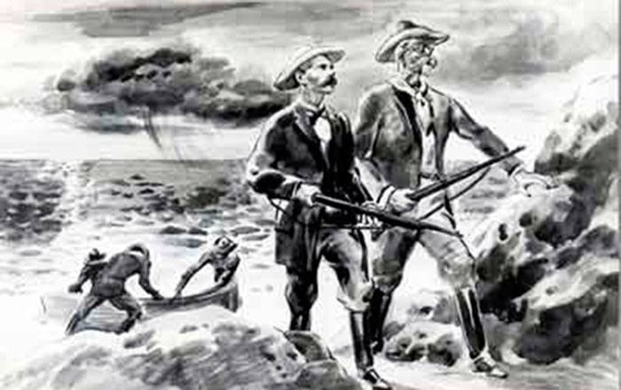 etzelbaez's tweet photo. 11 de abril de 1895 Desembarco de #JoseMarti y el dominicano #MaximoGomez por playita de Cajobabo, Cuba, dando inicio a la Guerra de Independencia. "Ya arde la sangre. Ahora hay que dar respeto y sentido humano y amable al sacrificio" escribió el apóstol. https://t.co/3bAvlPRvwt