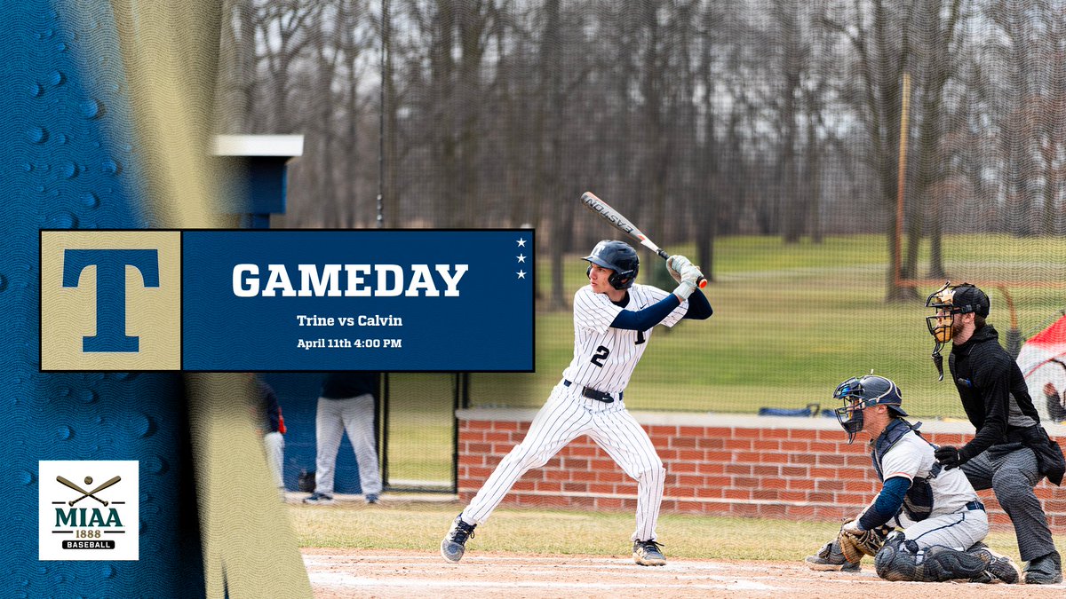 Thunder Baseball
Trine vs Calvin
April 11th 4:00 PM
Jannen Field