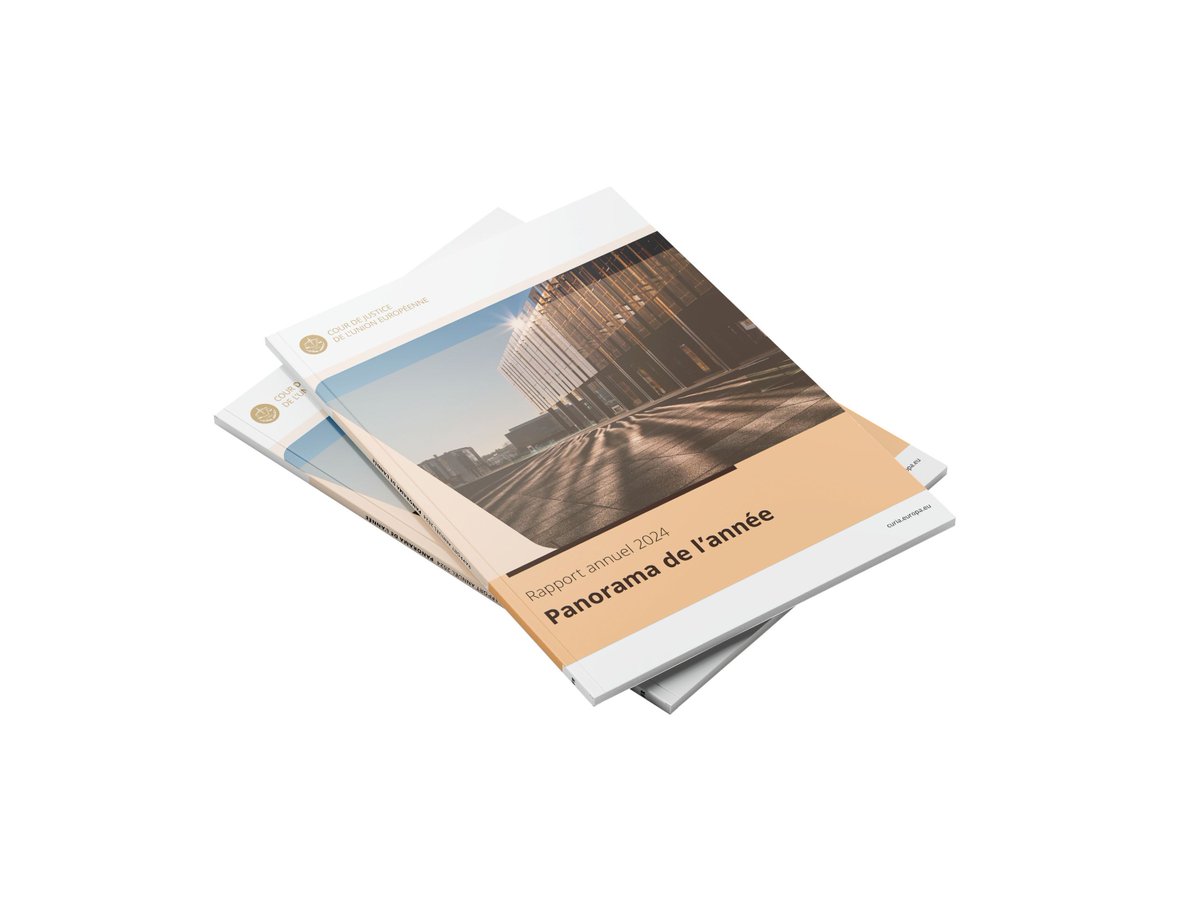 EUCourtPress's tweet image. Our Year in Review 2024 is now available in all 24 #EU languages! It provides information on the #ECJ and #EUGeneralCourt work in 2024 including case law, notable events and key facts and figures. 🎉 👉 curia.europa.eu/jcms/jcms/Jo2_…