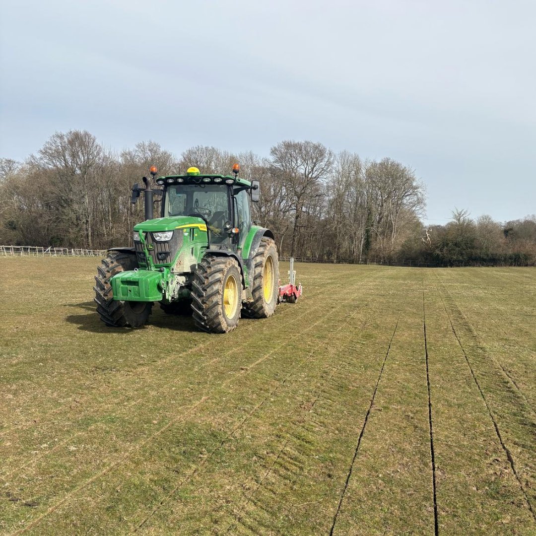 FGSAgri's tweet photo. Time to relieve compaction and boost pasture performance?
Our grassland subsoiling service helps improve drainage, root development and overall sward health. Ideal for post-grazing or silage recovery.
Contact us today to book: https://t.co/BsmL75N0Yn
#Subsoiling https://t.co/hzg4BvJ6al