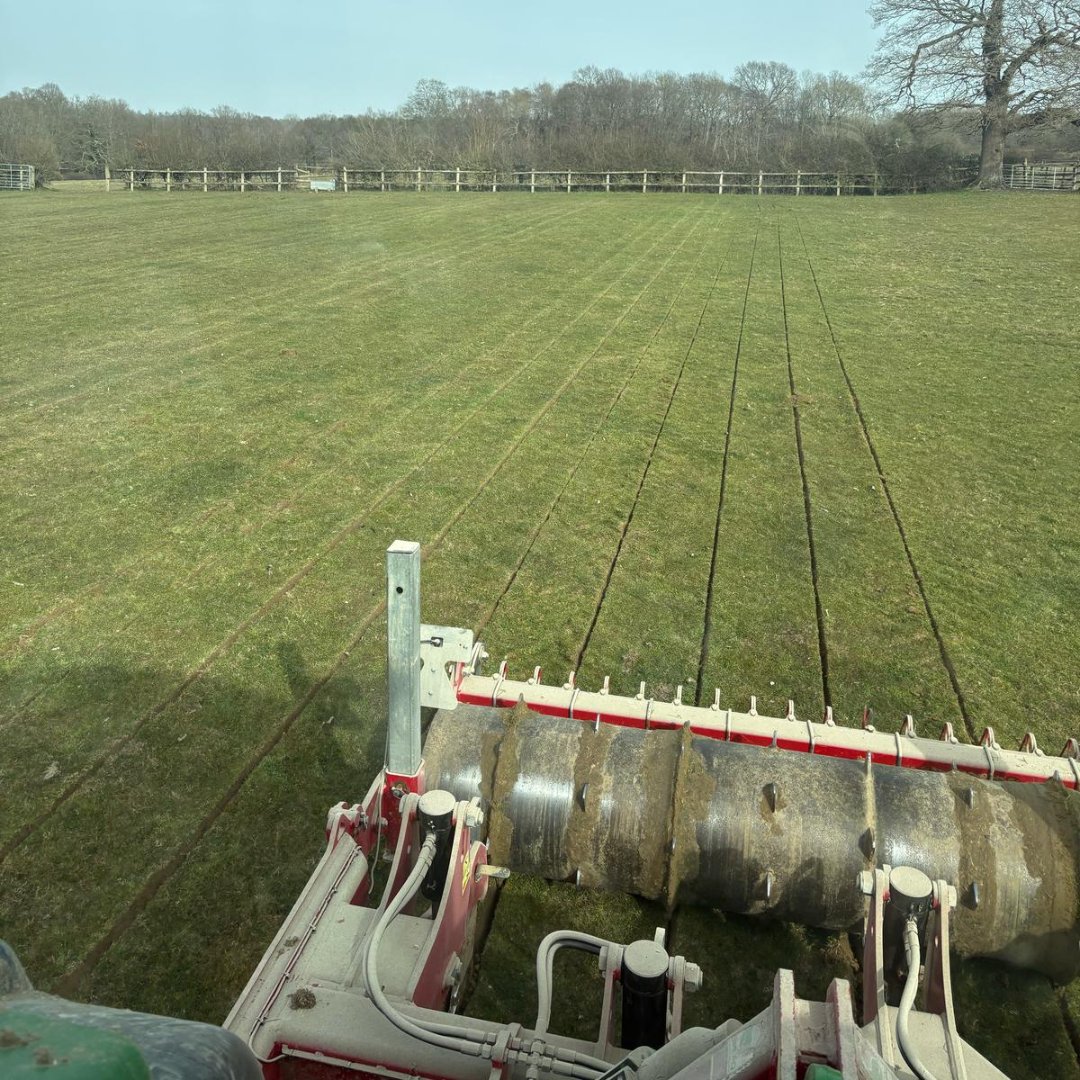 FGSAgri's tweet photo. Time to relieve compaction and boost pasture performance?
Our grassland subsoiling service helps improve drainage, root development and overall sward health. Ideal for post-grazing or silage recovery.
Contact us today to book: https://t.co/BsmL75N0Yn
#Subsoiling https://t.co/hzg4BvJ6al