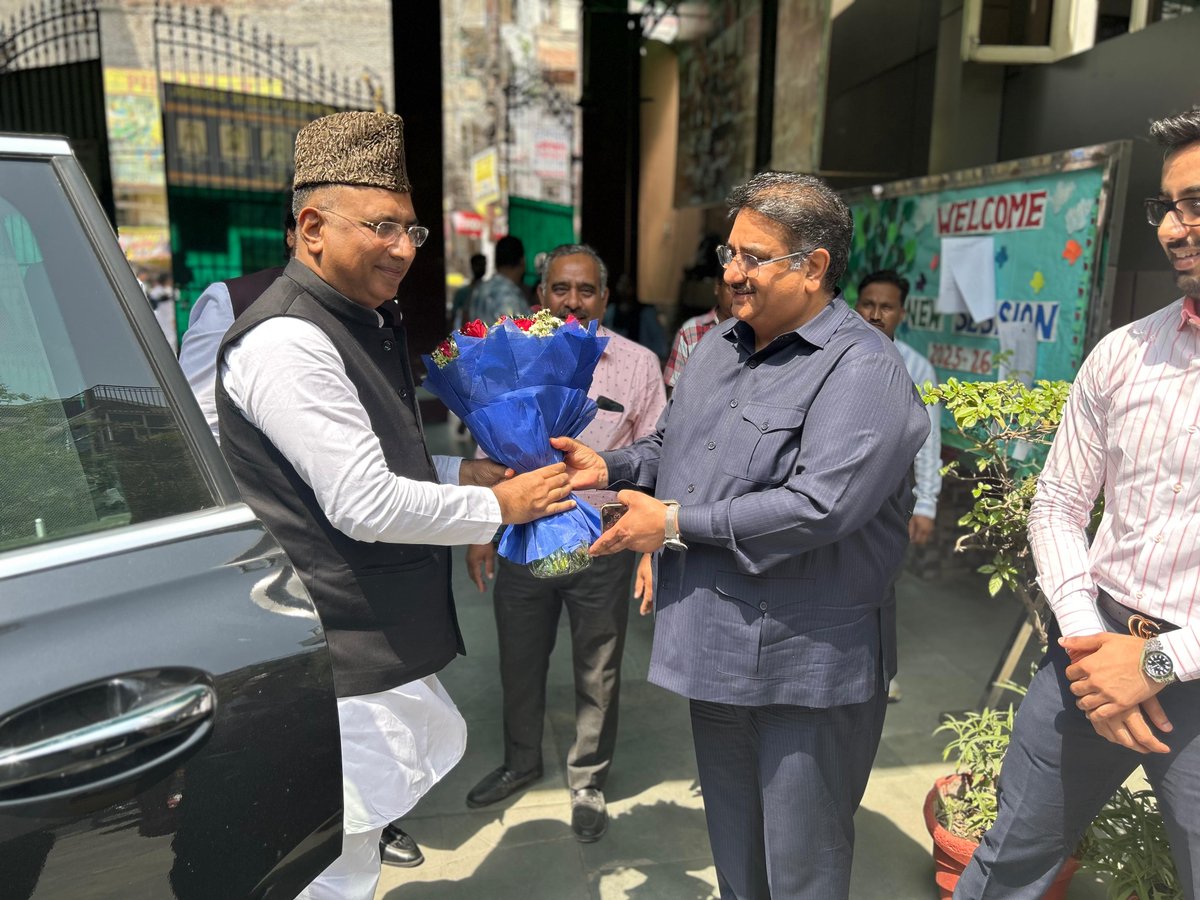 SMPSKhanpur's tweet photo. Honoured to Host a Visionary Leader!  We had the privilege of welcoming Er. Gulam Ali Khatana, Member of Parliament, Rajya Sabha, for an inspiring interaction with our students. @GulamAliKhatana  #GulamAliKhatana #SonaModernPublicSchool #RajyaSabha #InspiringLeadership https://t.co/u2Ztr5eTcR