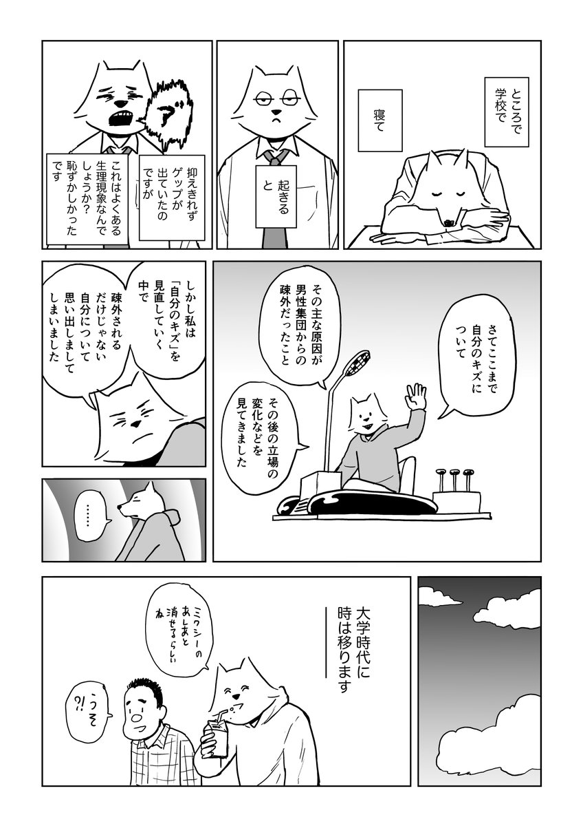 「男らしさと40年人生」6/8

#コミティア151 #漫画 #男性学 