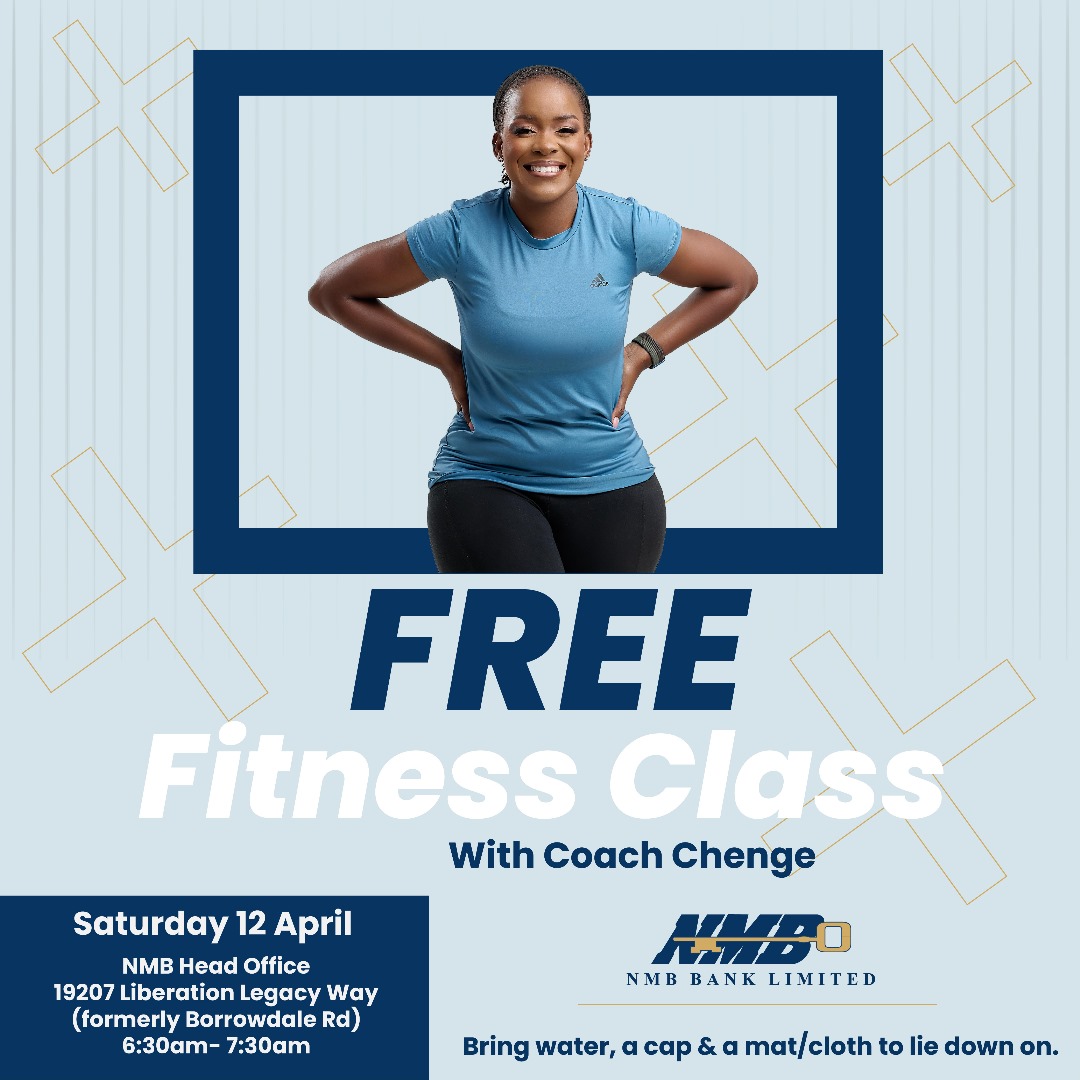NMBBankZim's tweet image. Are you ready for tomorrow. It's only a day to go and we cannot wait to have you and get fit together! If you haven't registered do it here: forms.office.com/r/MXreJnNa1e
#fitness #getmoving #NMBBank #NMBConnect