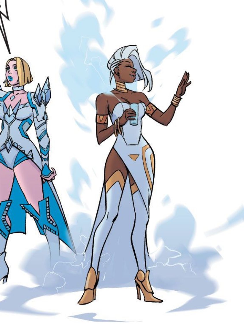 First look at an Upcoming Hellfire Gala-themed Storm skin from the