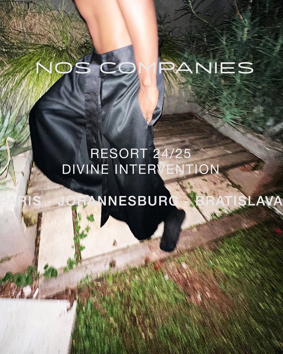 noscompanies's tweet photo. TO SATIATE THE HIGHER SELF.
MAXIMUM TASTE
SWAG SO METAMORPHIC.
TRANSCENDENCE
SPECIFIC AND TAILORED.

FLAG TWILL WEAVE COTTON TROUSERS
- -
With thanks,

Paris - Johannesburg - Bratislava

#noscompanies #divineintervention #resprt2024 #resort2025 #noscompaniesflag #flagtrousers https://t.co/EF3s8z4T0J