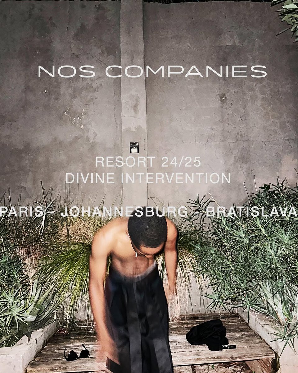 noscompanies's tweet photo. TO SATIATE THE HIGHER SELF.
MAXIMUM TASTE
SWAG SO METAMORPHIC.
TRANSCENDENCE
SPECIFIC AND TAILORED.

FLAG TWILL WEAVE COTTON TROUSERS
- -
With thanks,

Paris - Johannesburg - Bratislava

#noscompanies #divineintervention #resprt2024 #resort2025 #noscompaniesflag #flagtrousers https://t.co/EF3s8z4T0J