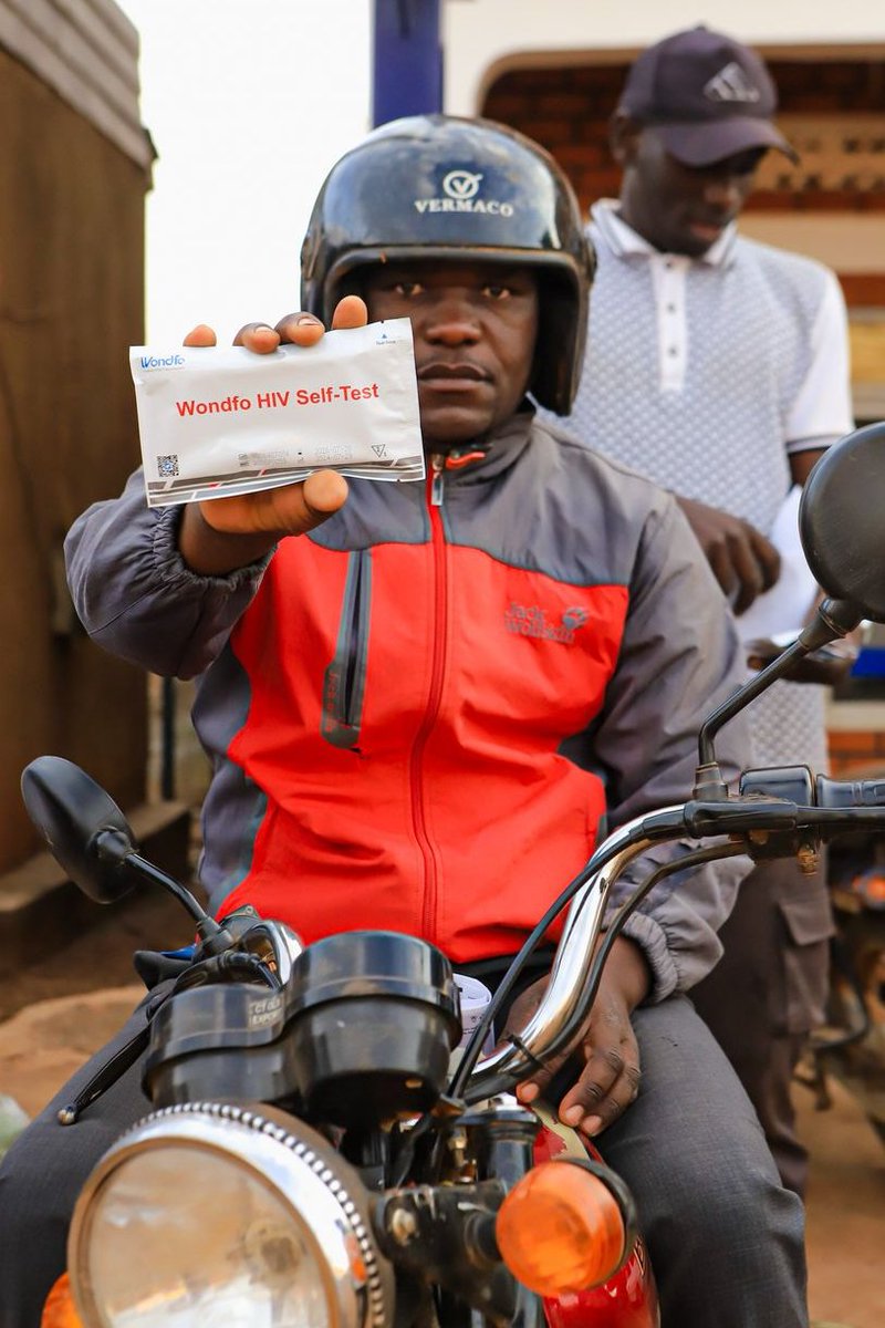 WondfoHIVSTUG's tweet photo. Fuel?✅ Helmet?✅ Wondfo HIV self-test kit?✅
Because health is the real engine that keeps us moving💪
#RideSafe #TestSmart #WondfoOnTheGo #KnowYourStatus https://t.co/d1xTwCwLKo