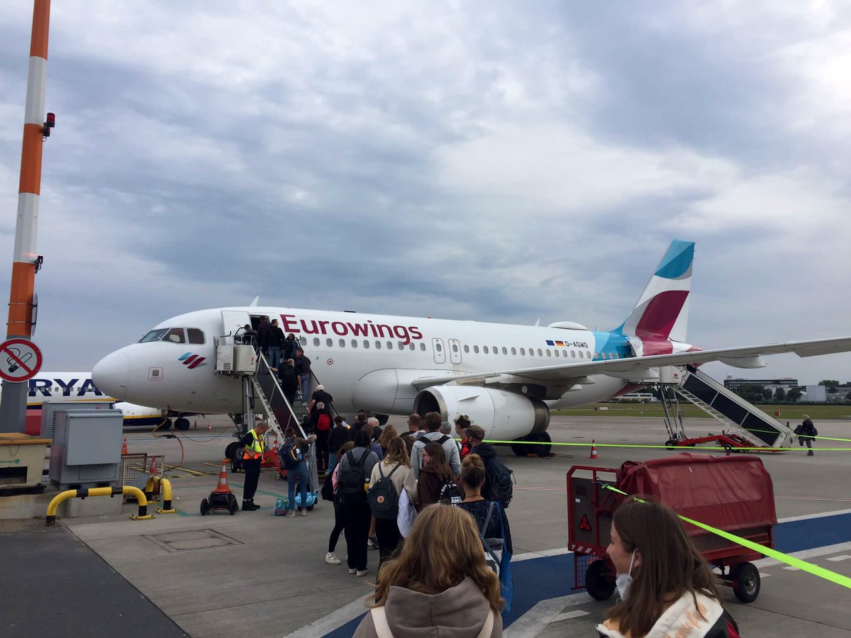 🆕 Hoy vuelve #Berlín 🇩🇪 a la parrilla de salidas del #aeropuerto de #Bilbao‼️

Tras 5️⃣ años de parón la ruta vuelve de la mano de Eurowings. De esta forma Loiu completa la lista de principales capitales europeas. ✅