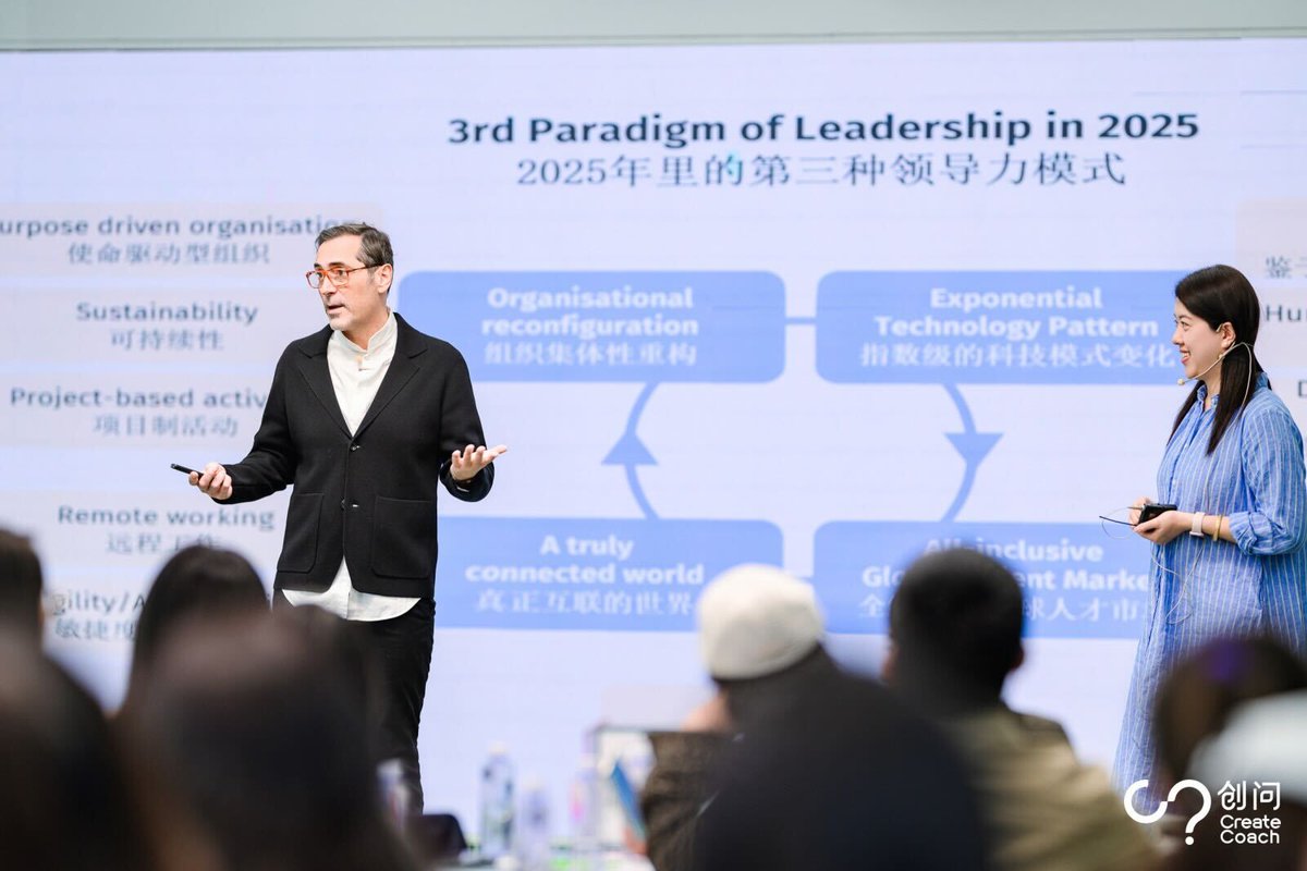 ZoranT's tweet photo. This week Zoran had the privilege of facilitating our "Leading for a Brighter Future" corporate workshop in China, empowering leaders with the skills and mindset to drive growth, innovation, and positive change.

#Leadership #Coaching #TNMCoaching #Innovation #China https://t.co/ImHDfyNURl