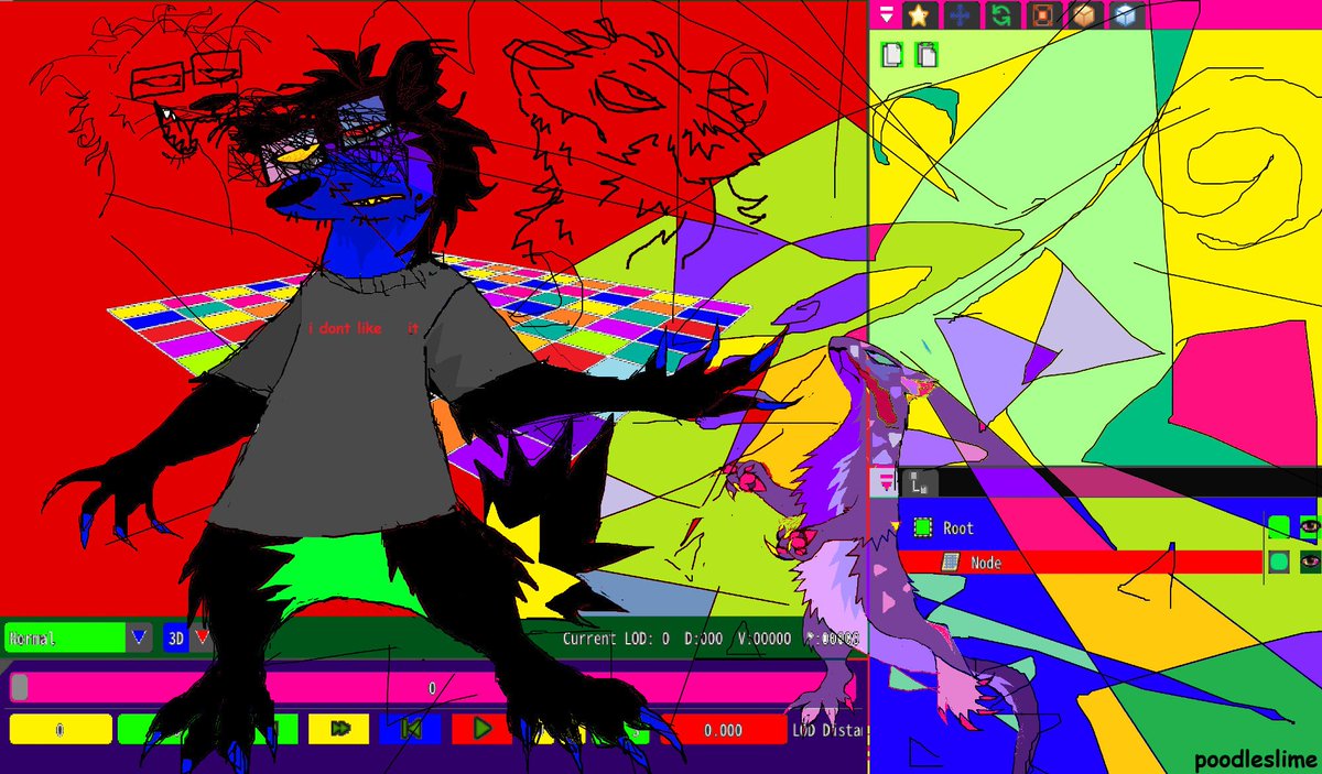 fursona chjexzal aka tricky  the     fun   aminal
binturong otter stoat weasel ferret linsang polecat fossa tasmanian devil thylacine koala