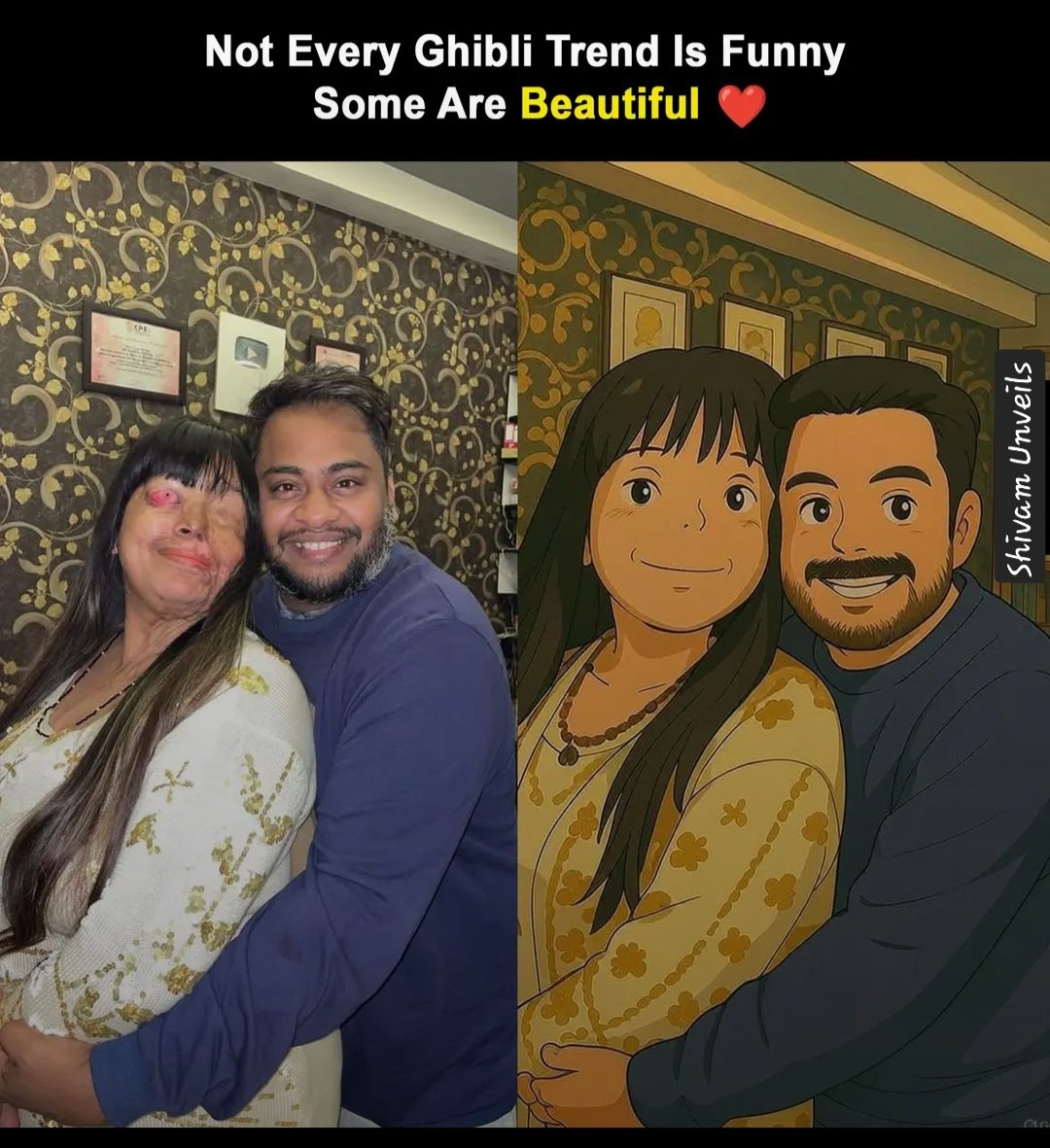 shivam_kush0001's tweet photo. Not all trends are just for aesthetics. Reshma, an acid attack survivor, shows us what true strength looks like. ☺️
Her story is one of resilience, courage, and unshakable hope. 🫡 Let’s amplify voices that matter. 💛
#ReshmaQureshi #RealBeauty #SurvivorStrong #NotJustATrend https://t.co/mjsp0qweFd