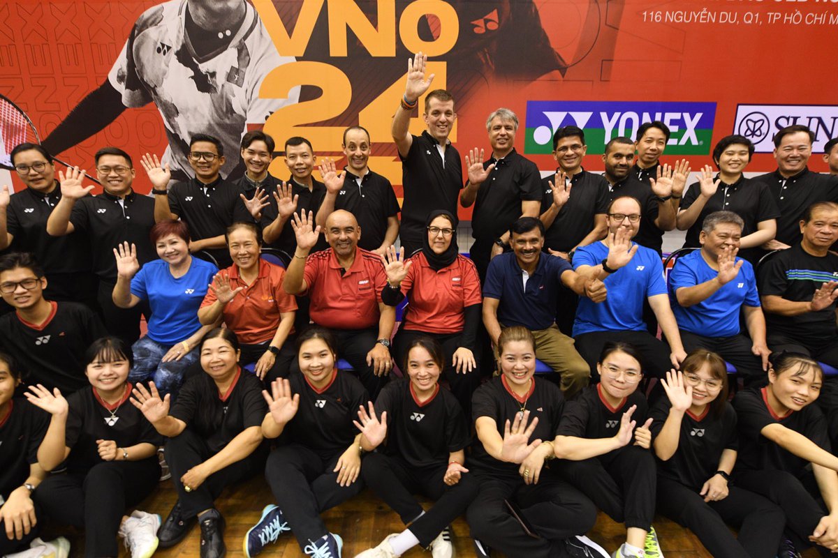 NyellZK_'s tweet photo. #THROWBACK

YONEX-SUNRISE Vietnam Open 2024 Part of HSBC BWF World Tour Super 100

Alhamdulillah job done. ☑️ Till next tournament. Inshaaaallah #VO24 https://t.co/YIvMUqrMFy