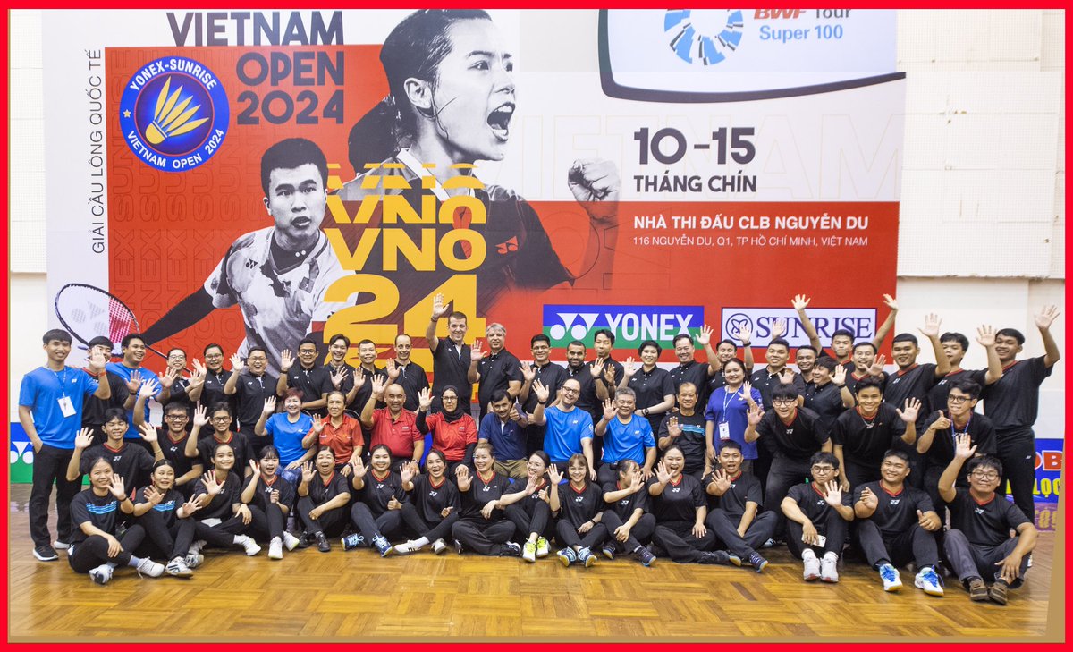 NyellZK_'s tweet photo. #THROWBACK

YONEX-SUNRISE Vietnam Open 2024 Part of HSBC BWF World Tour Super 100

Alhamdulillah job done. ☑️ Till next tournament. Inshaaaallah #VO24 https://t.co/YIvMUqrMFy